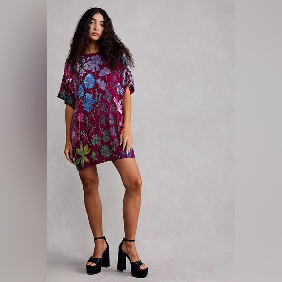 Free People Dresses & Skirts - Free People Jewel Mini Dress 🌸 TLC